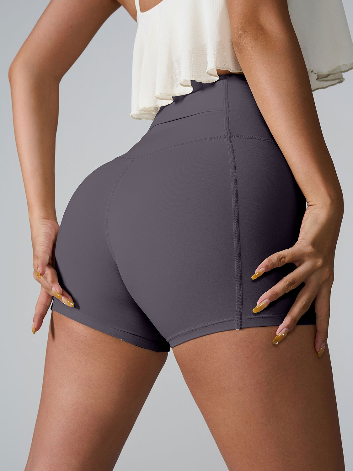 High Waist Active Shorts - MyEmpired