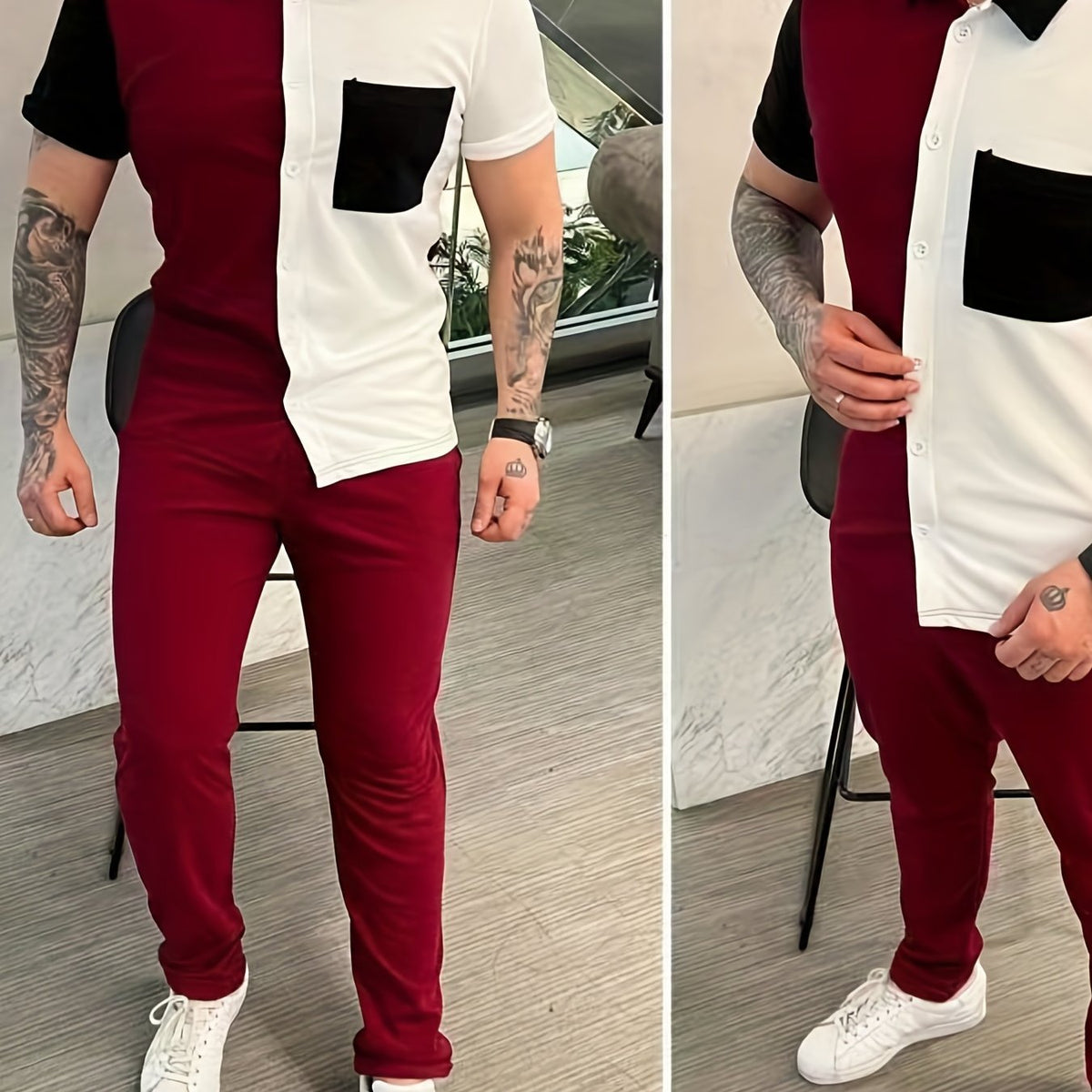 2pcs Men&