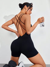 Spaghetti Strap Crisscross Romper - MyEmpired