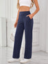 Lovelet High Waist Active Pants with Pockets - MyEmpired