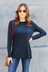 Basic Bae Full Size Round Neck Long Sleeve Top - MyEmpired