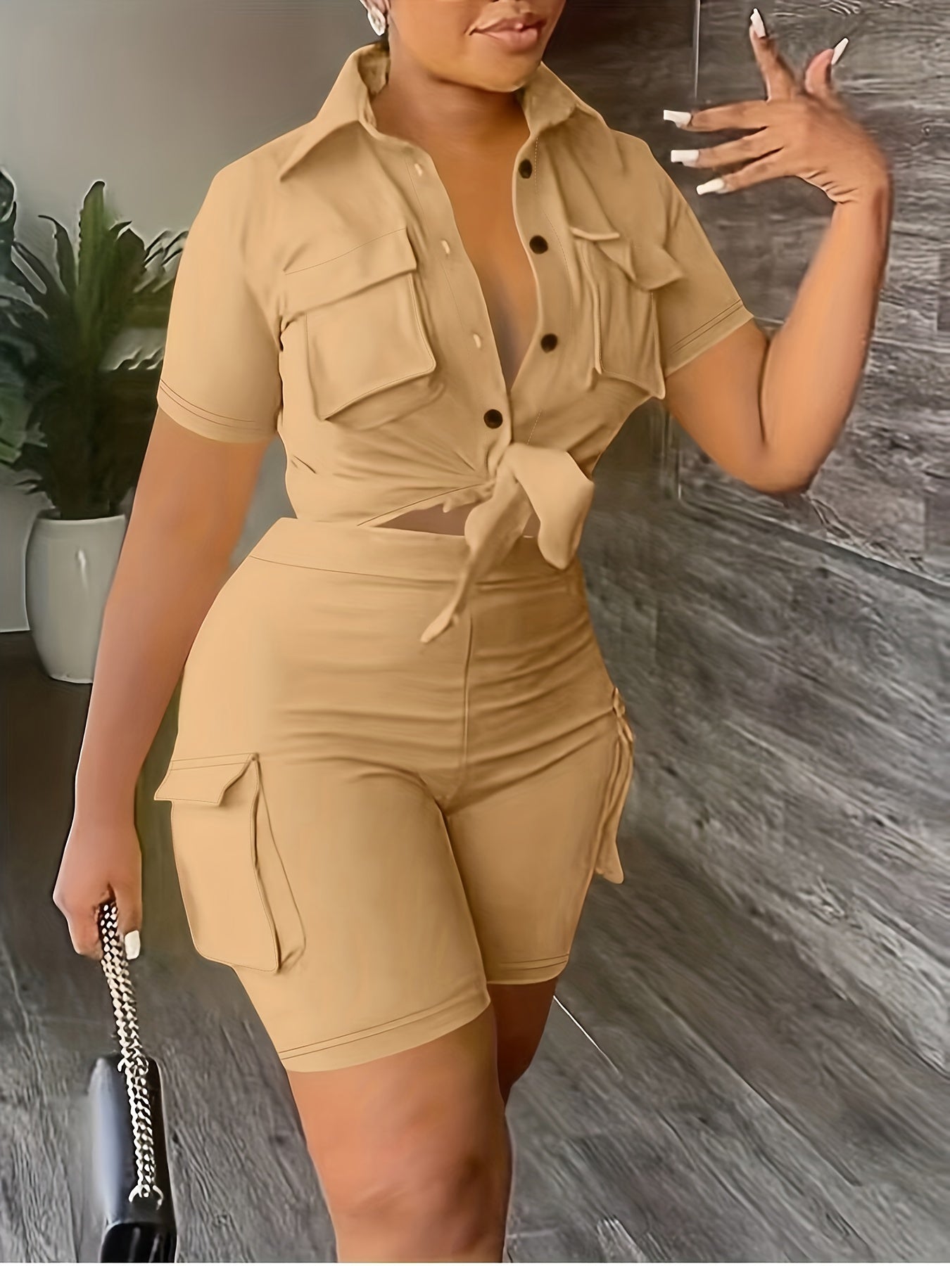 Casual Matching Two-piece Set - MyEmpired