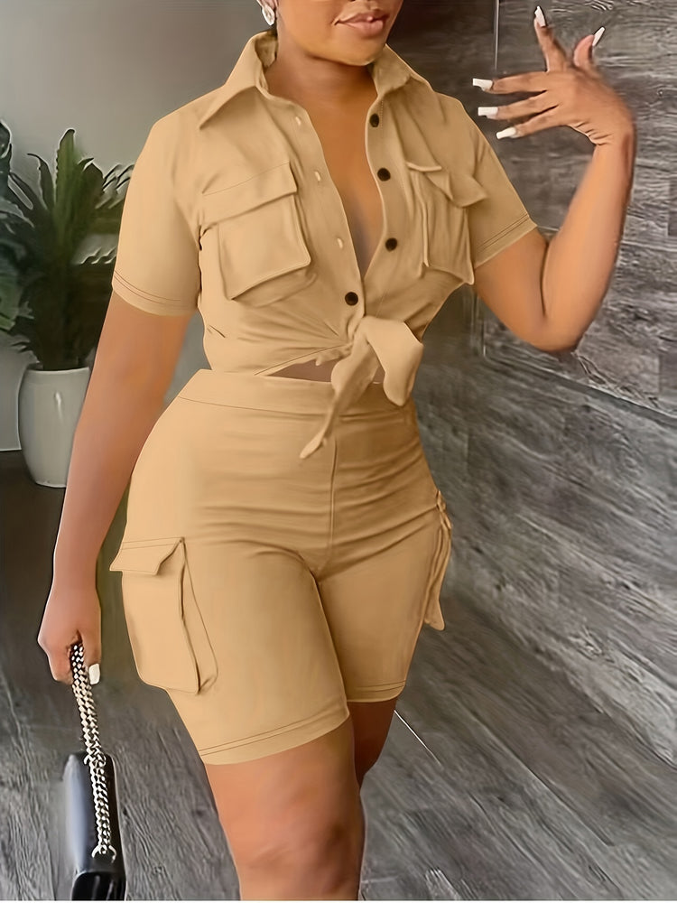 Casual Matching Two-piece Set - MyEmpired