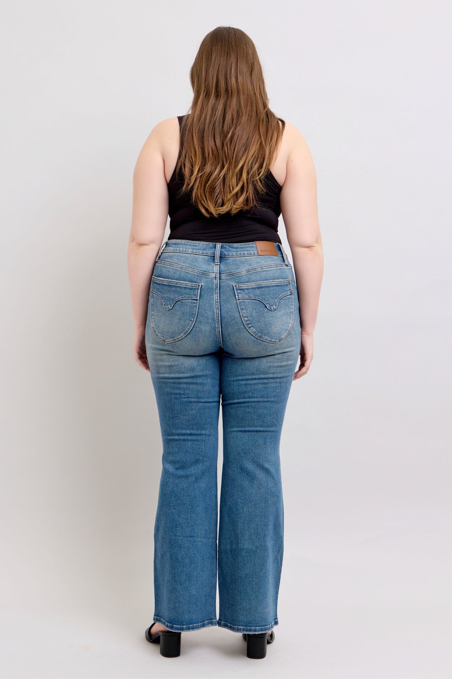 Judy Blue MR Tummy Control Vintage Wash Jeans - MyEmpired