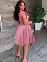 Slim Waist Ruffle Dress - MyEmpired