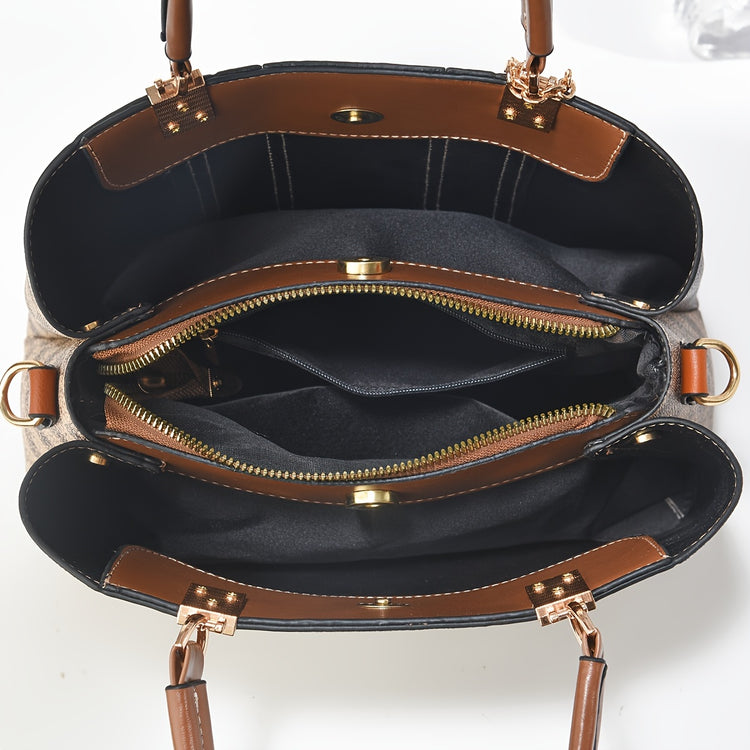 Elegant Large Capacity Tote Handbag - MyEmpired