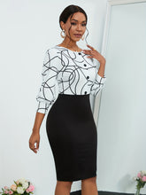 Splicing Dress - MyEmpired