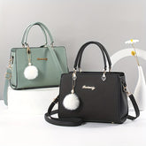 Chic Black Faux Leather Crossbody - MyEmpired