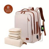 40L Flight-Approved Carry-On Backpack with 3 Packing Cubes - MyEmpired