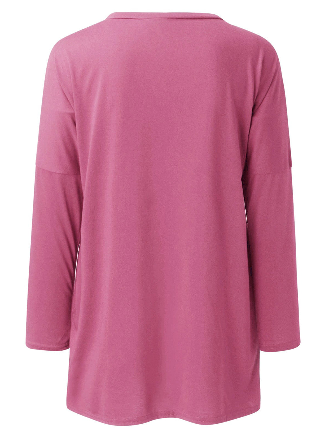 Full Size Round Neck Long Sleeve T-Shirt - MyEmpired