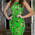 Sleeveless Belted Midi Dress - MyEmpired