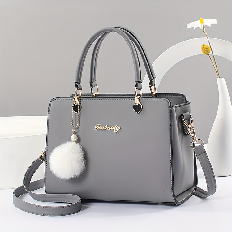 Chic Black Faux Leather Crossbody - MyEmpired