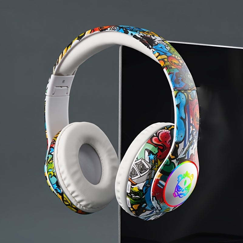 Wireless Headphones with Stereo Sound and Noise Reduction/Long Battery Life/E-Sports Gaming Headphones/Foldable Headphones, a Gift for Everyone to Enjoy Music Anytime, Anywhere! - MyEmpired