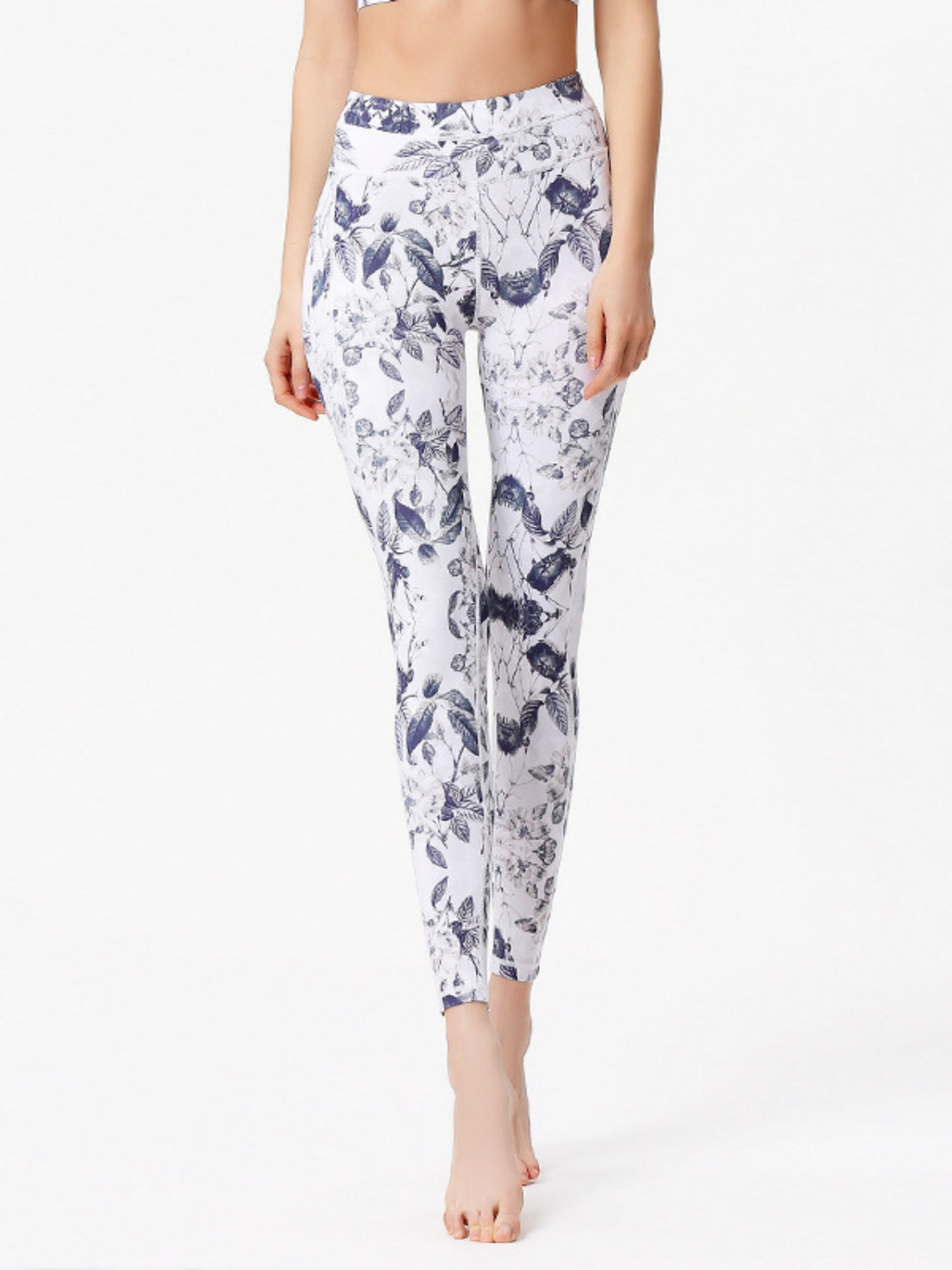 Printed Active High Waist Leggings - MyEmpired
