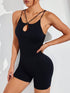 Spaghetti Strap Crisscross Romper - MyEmpired