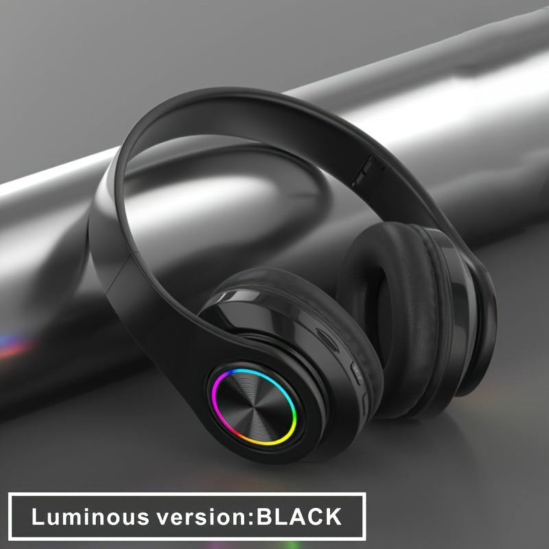 Wireless Headphones with Stereo Sound and Noise Reduction/Long Battery Life/E-Sports Gaming Headphones/Foldable Headphones, a Gift for Everyone to Enjoy Music Anytime, Anywhere! - MyEmpired