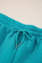 Ruffled Cap Sleeve Top and Shorts Set - MyEmpired