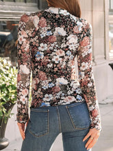 Lovelet Mock Neck Long Sleeve Top - MyEmpired