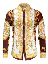 Baroque Style Pattern Men&