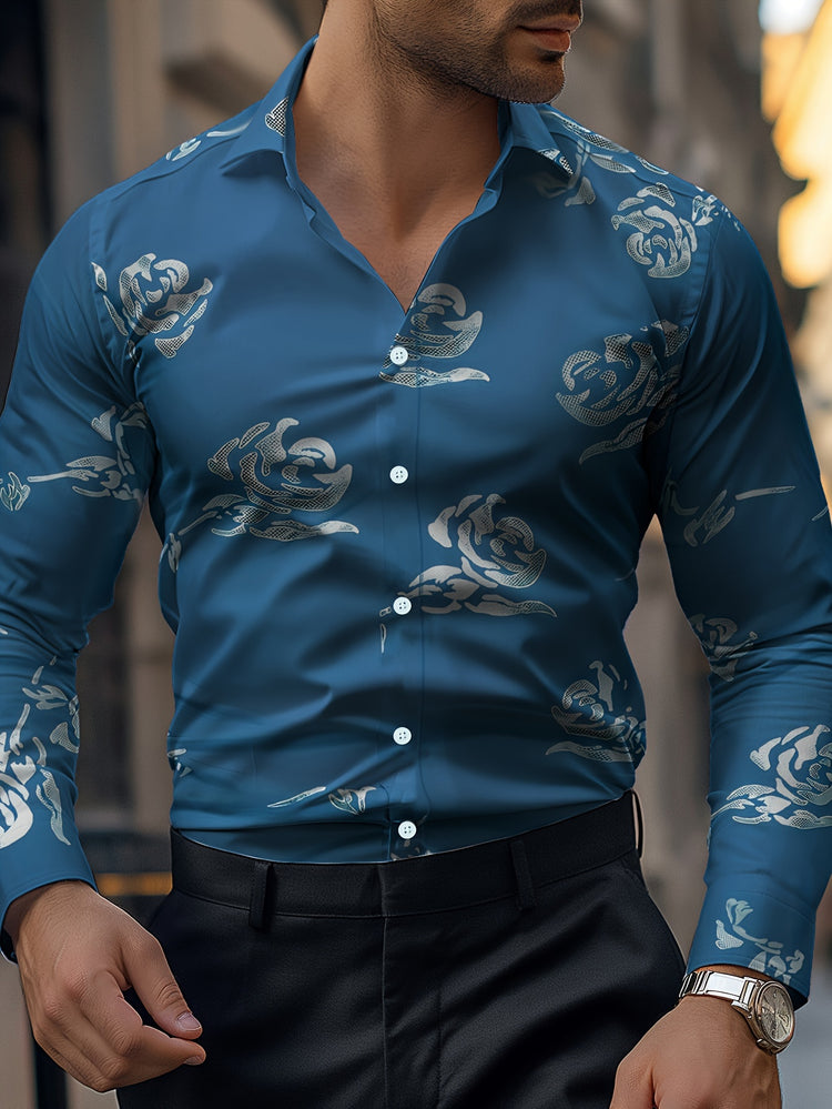 Floral Print Men&
