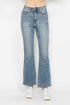 Judy Blue Full Size Tummy Control Back Embroidered Pocketed Bootcut Jeans Plus Size - MyEmpired
