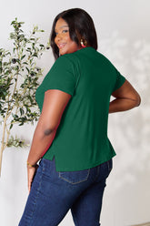 Basic Bae Full Size Round Neck Short Sleeve T-Shirt - MyEmpired