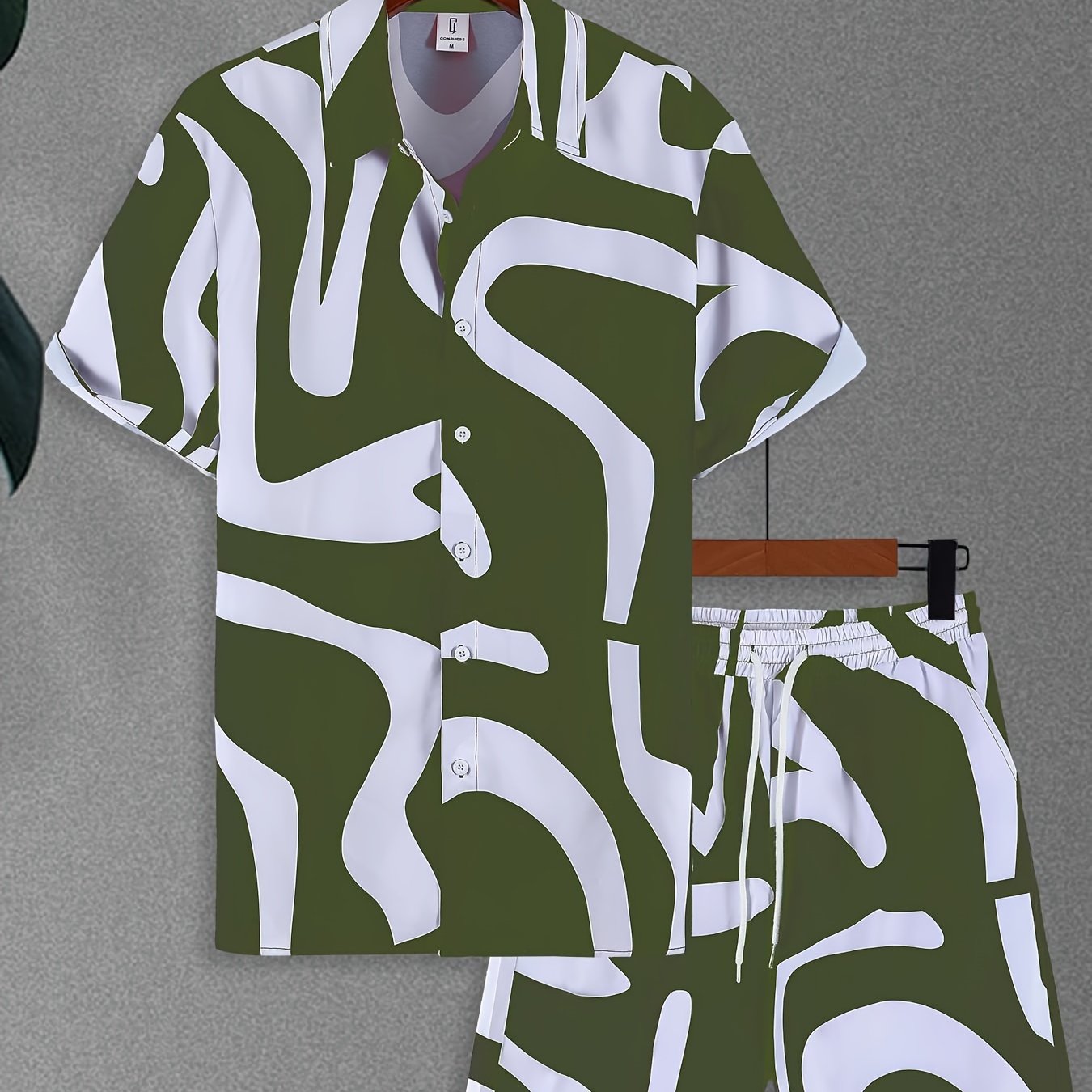 Designed Print 2pcs Men&