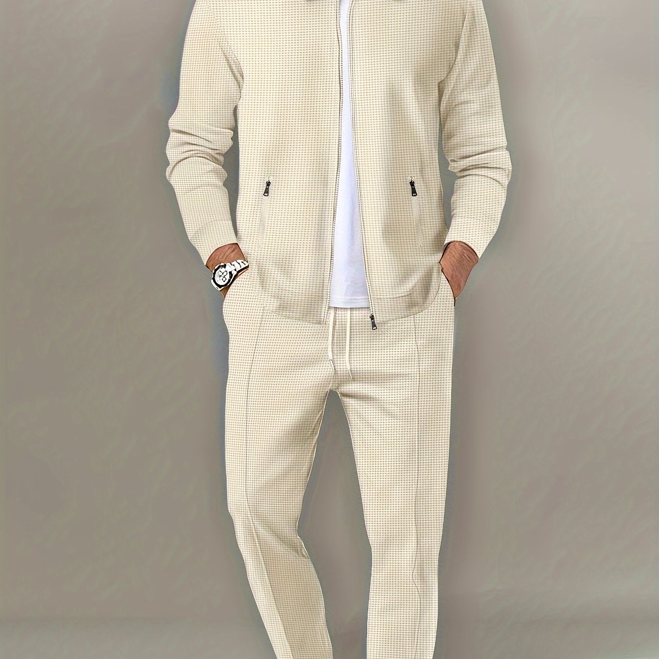 Waffle Solid Classic Men&