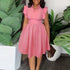 Slim Waist Ruffle Dress - MyEmpired