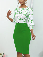 Splicing Dress - MyEmpired