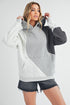 Aemi + Co Color Block Hoodie with Kangaroo Pocket - MyEmpired