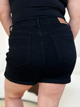 Judy Blue Full Size High Waist Tummy Control Cuffed Denim Shorts - MyEmpired