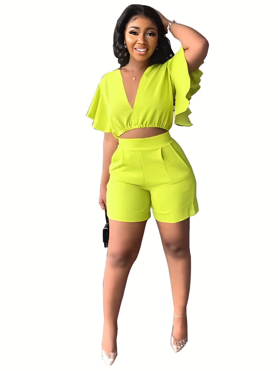 Casual Matching Two-piece Set - MyEmpired