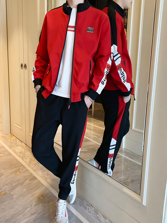 Tracksuit Set Casual Full-Zip - MyEmpired