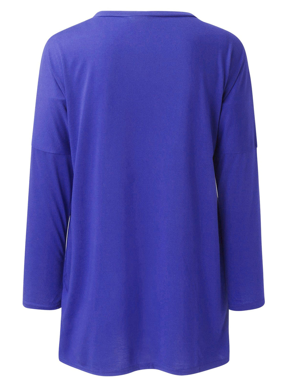 Full Size Round Neck Long Sleeve T-Shirt - MyEmpired