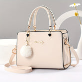 Chic Black Faux Leather Crossbody - MyEmpired