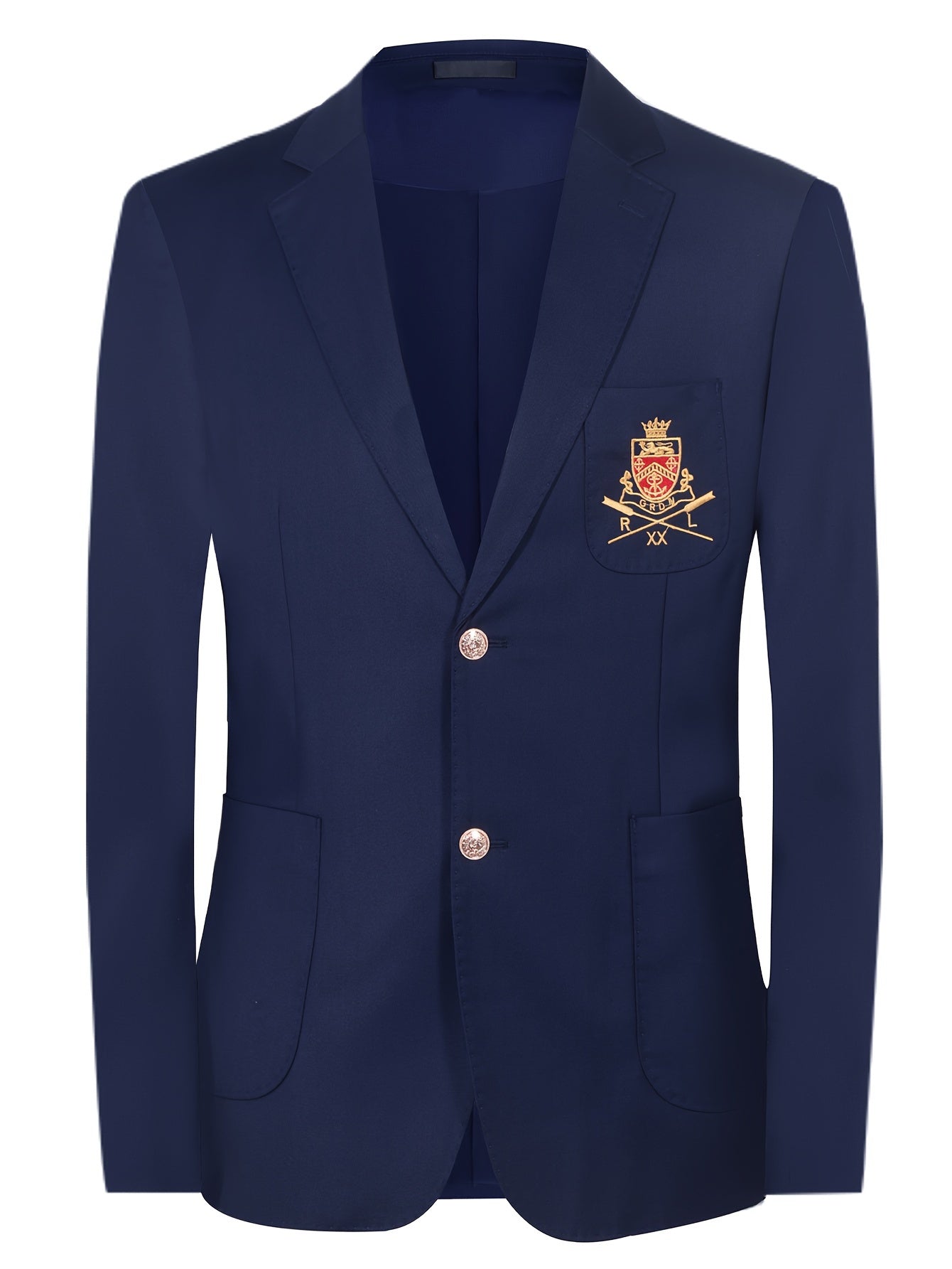 Men's Classic British College Style Blazer