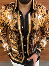 Vintage Baroque Style Pattern Men&