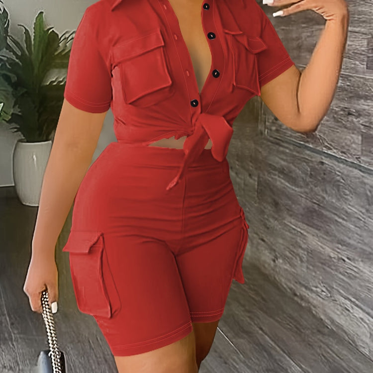 Casual Matching Two-piece Set - MyEmpired