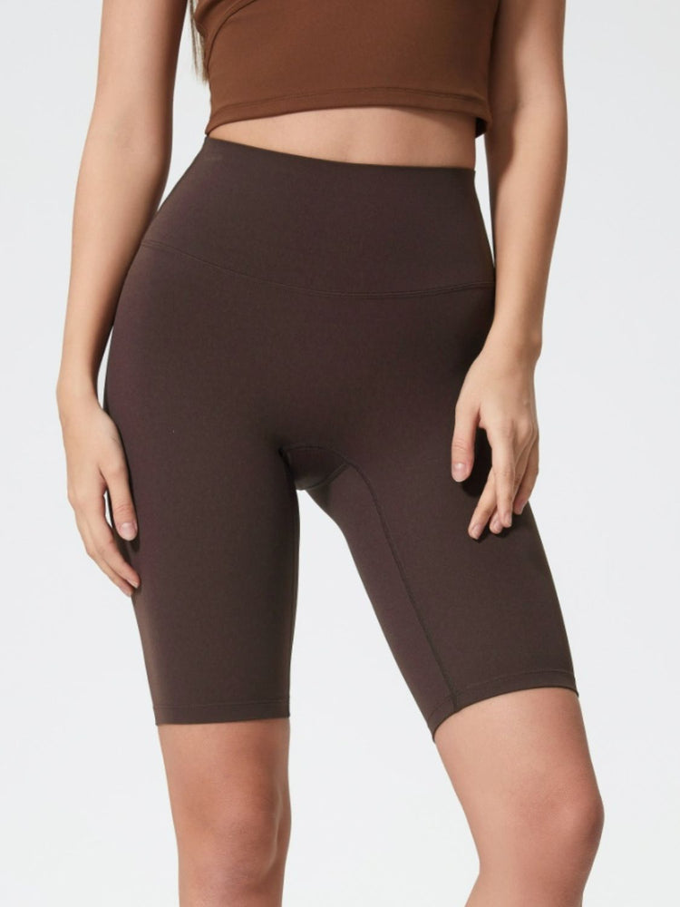 Millennia High Rise Wide Waistband Active Shorts - MyEmpired