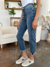 Judy Blue Full Size Cuffed Hem Slim Jeans - MyEmpired