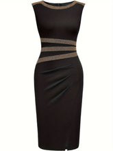 Contrast Trim Bodycon Dress - MyEmpired