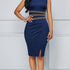 Contrast Trim Bodycon Dress - MyEmpired