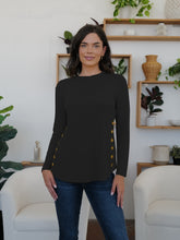 FAM-FAM Round Neck Long Sleeve T-Shirt - MyEmpired